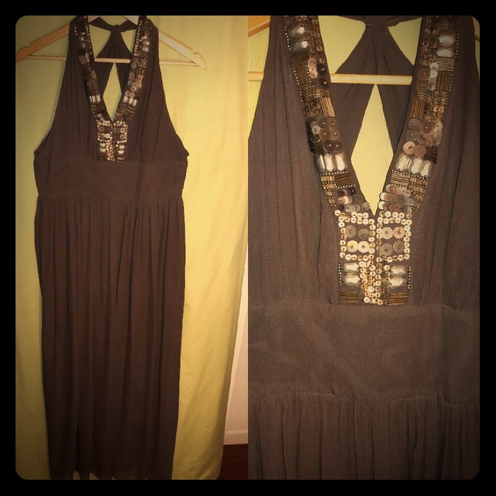Bohemian beaded dress